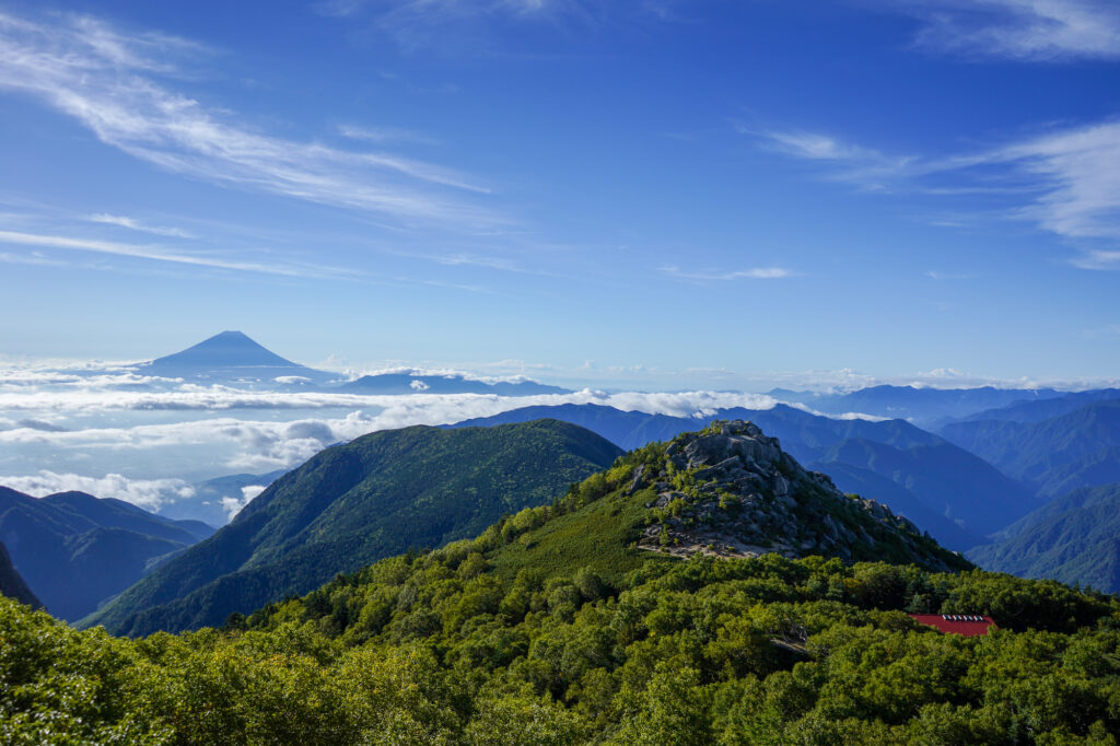 薬師岳からの景色